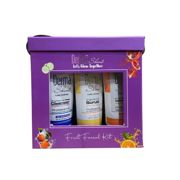 Derma shine fruit facial kit